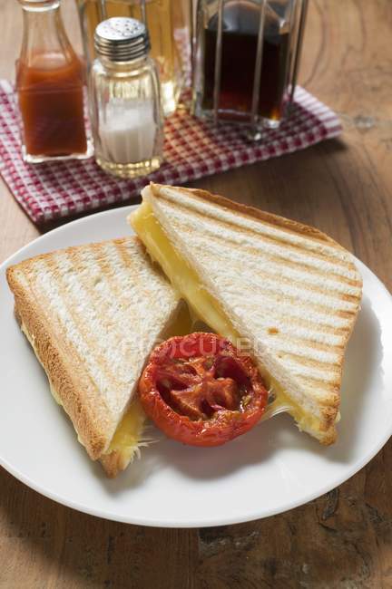 Toasted cheese sandwiches — Stock Photo