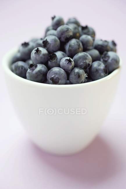 Bleuets frais mûrs — Photo de stock