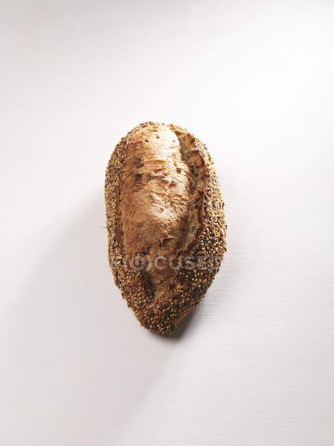 Rollo de grano entero horneado fresco - foto de stock