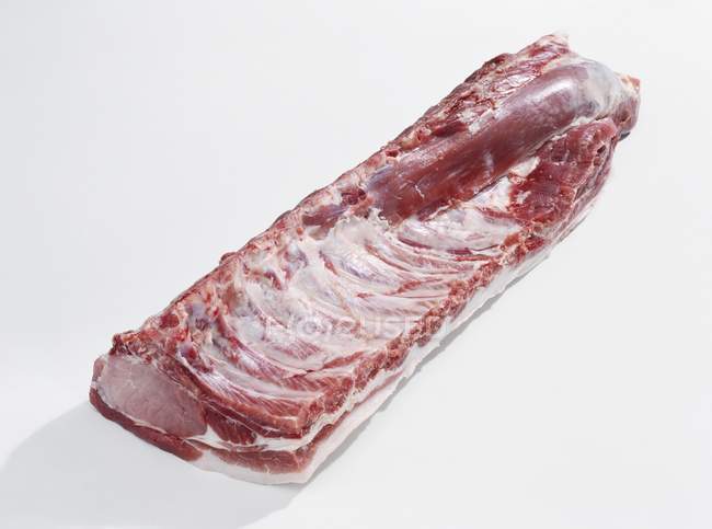 Côtelette de porc crue — Photo de stock