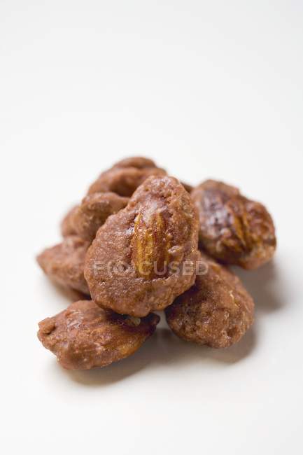 Roasted salted almonds — Stock Photo