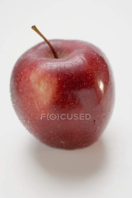 Manzana roja variedad Stark - foto de stock