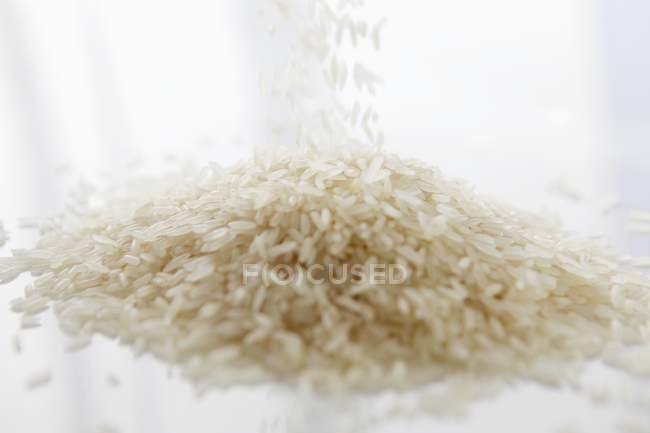 Basmati rice being — Stock Photo