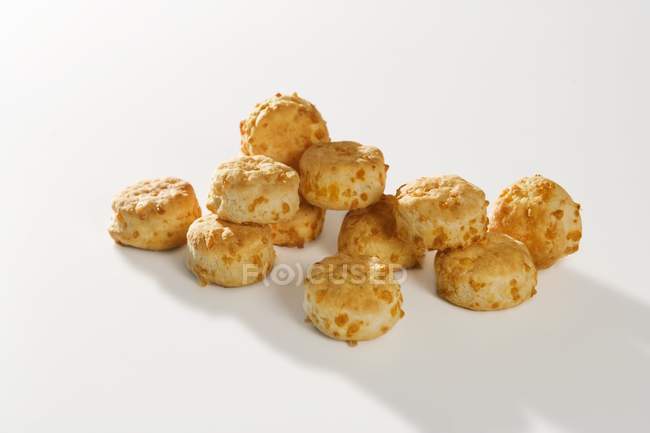 Мини-сырные печенья — стоковое фото