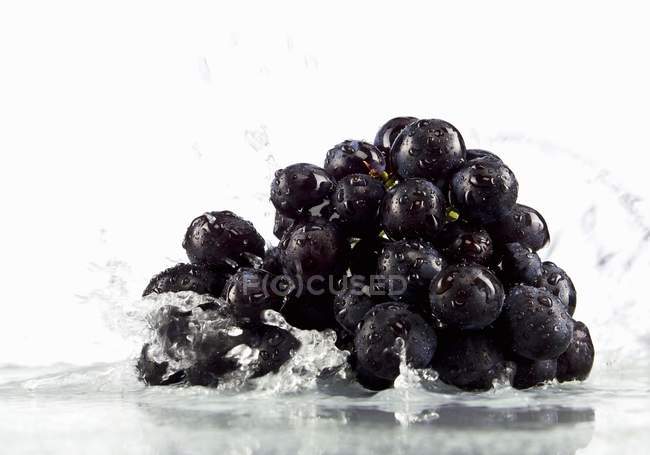 Красный спелый виноград — стоковое фото