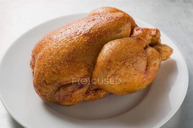 Baked marinated chicken — Stock Photo