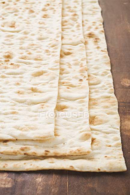 Lavash turca pan plano delgado - foto de stock