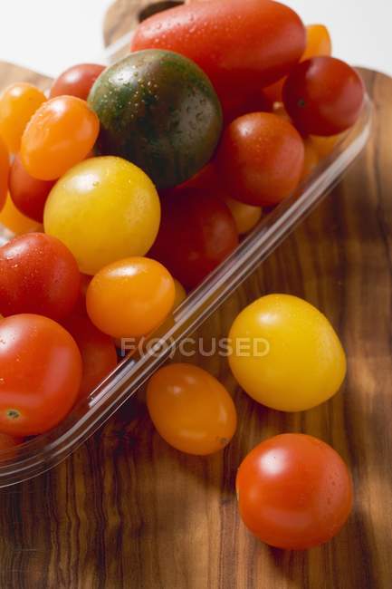 Vari tipi di pomodori — Foto stock