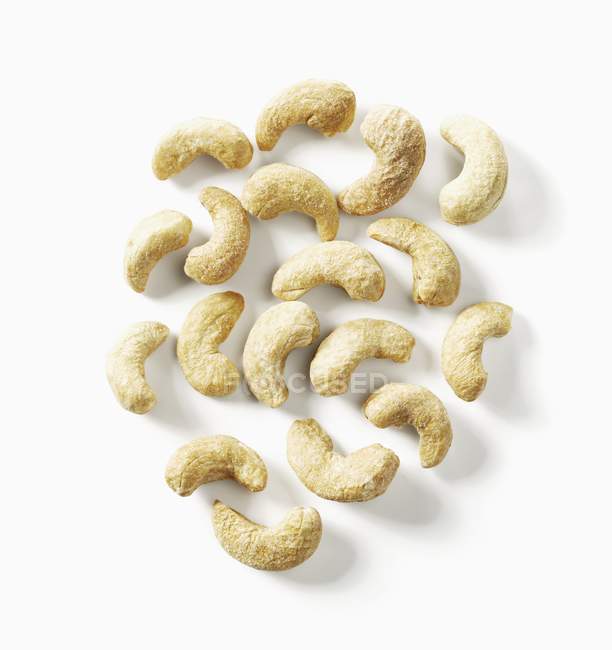 Roasted whole cashews — Stock Photo
