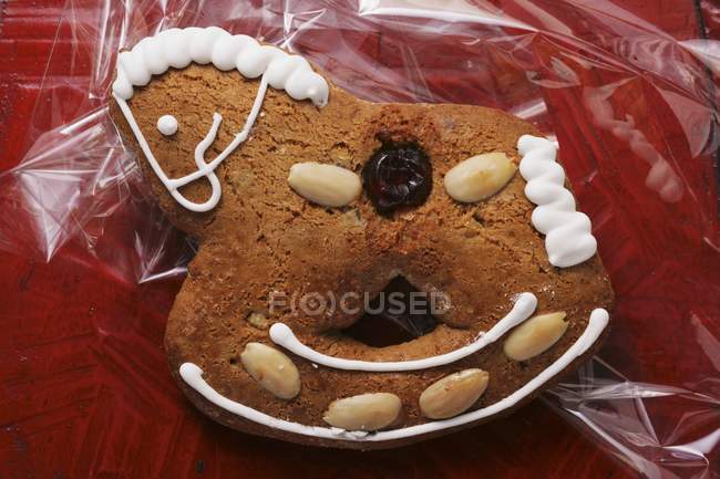 Gingerbread rocking horse — Stock Photo