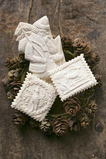 Biscuits de Noël Springerle — Photo de stock