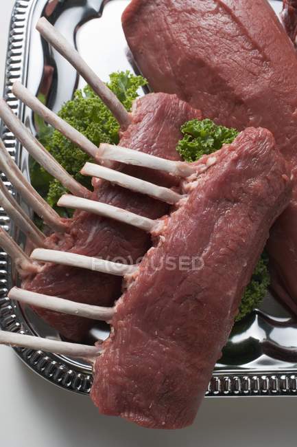Différents types de viande — Photo de stock