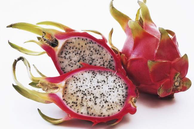 Frutas exóticas pitahaya - foto de stock