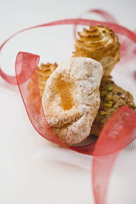 Biscotti di mandorle italiani — Foto stock