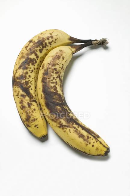 Duas bananas maduras — Fotografia de Stock