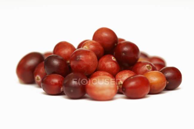 Heap of fresh cranberries — Stock Photo