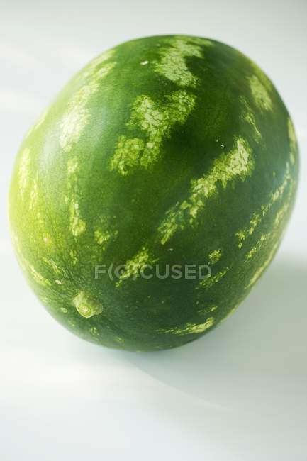 Rohe grüne Wassermelone — Stockfoto