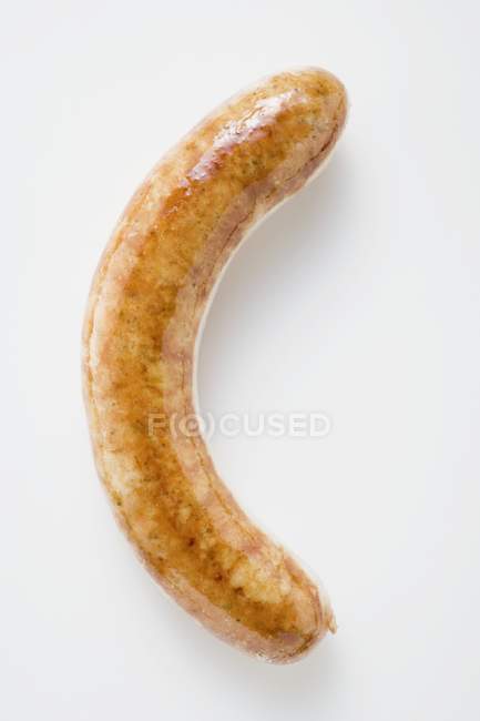 Saucisse bratwurst grillée — Photo de stock