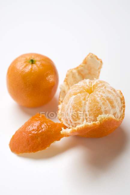 Frische reife Clementinen — Stockfoto