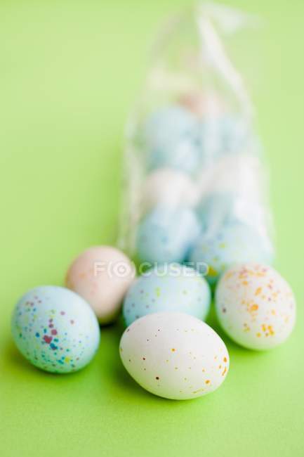 Coloured Easter eggs — Stock Photo