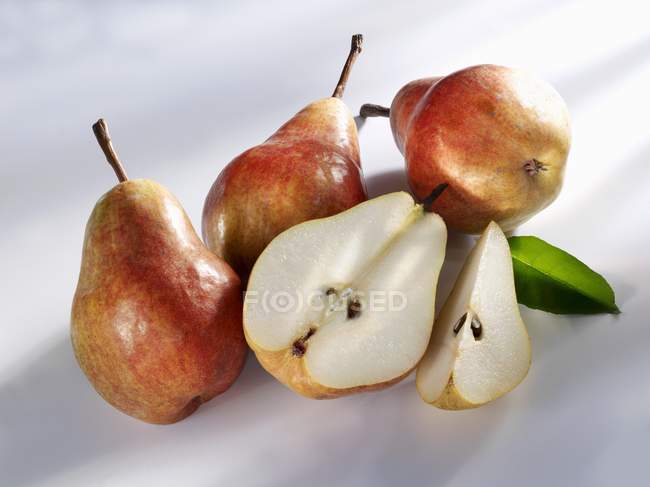 Red Williams pears — Stock Photo