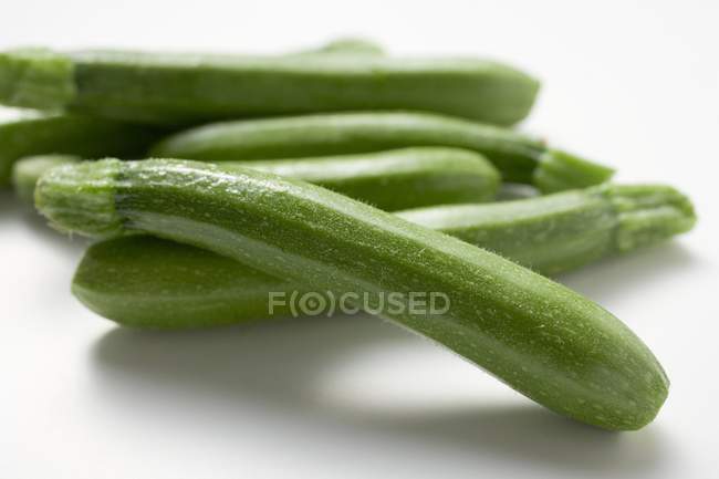 Zucchine verdi fresche — Foto stock