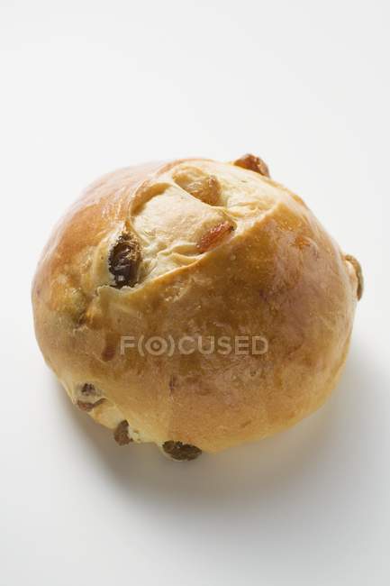 Sweet Raisin bun — Stock Photo