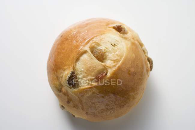 Sweet Raisin bun — Stock Photo