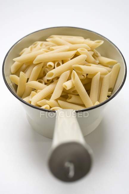 Penne pasta in — стоковое фото