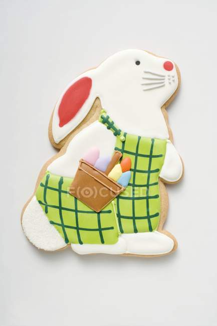 Biscotto in forma di coniglietto — Foto stock