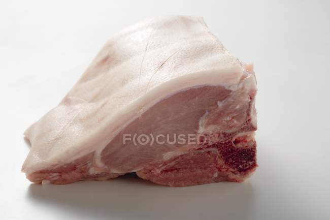 Rohe Schweinekoteletts — Stockfoto