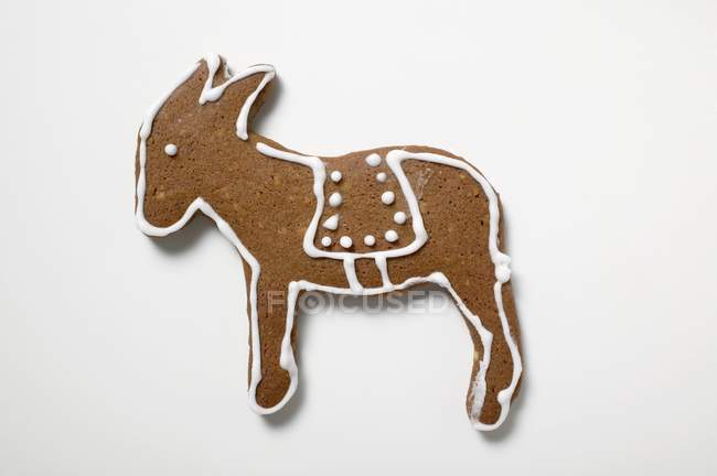 Biscotto di Natale a forma di asino — Foto stock