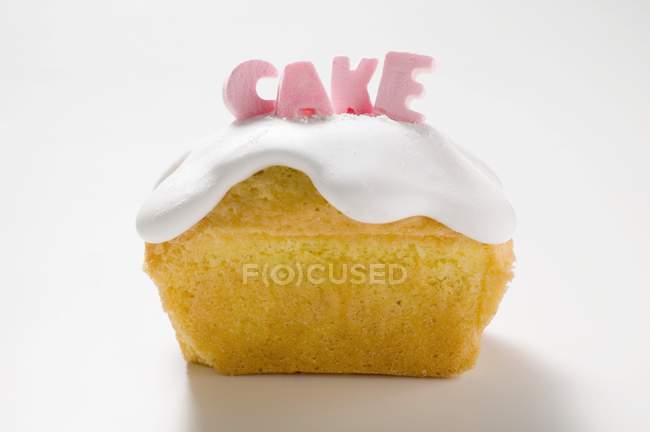 Льодом буханця торт — стокове фото