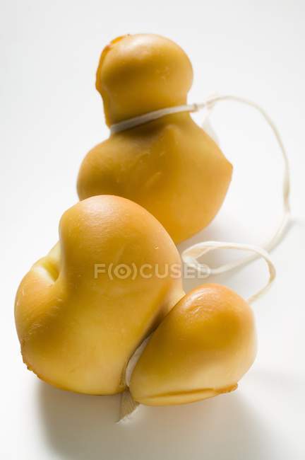 Due formaggi al provolone — Foto stock