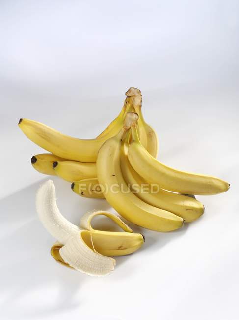 Heap of fresh ripe bananas — Stock Photo