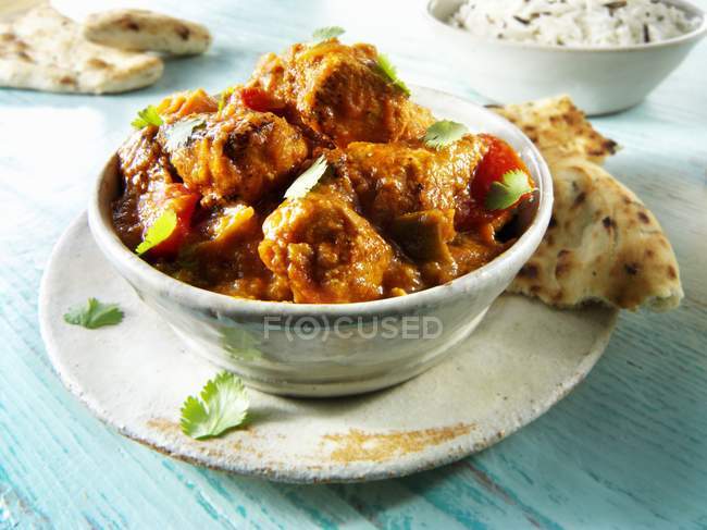 Curry de viande épicée — Photo de stock