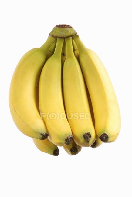 Ramo de plátanos frescos - foto de stock