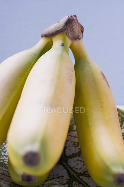 Montón de plátanos frescos - foto de stock