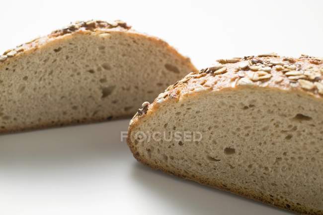 Bread with pumpkin seeds — Stock Photo