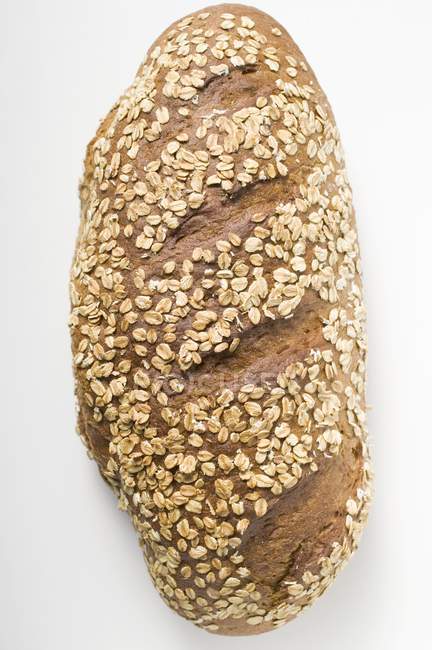 Pane integrale con avena — Foto stock