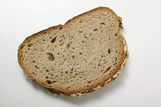 Fatia de pão de aveia — Fotografia de Stock