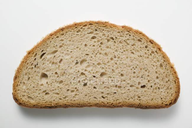 Tranche de pain de sésame — Photo de stock