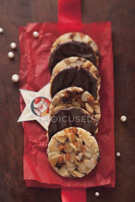 Biscotti fiorentini per Natale — Foto stock