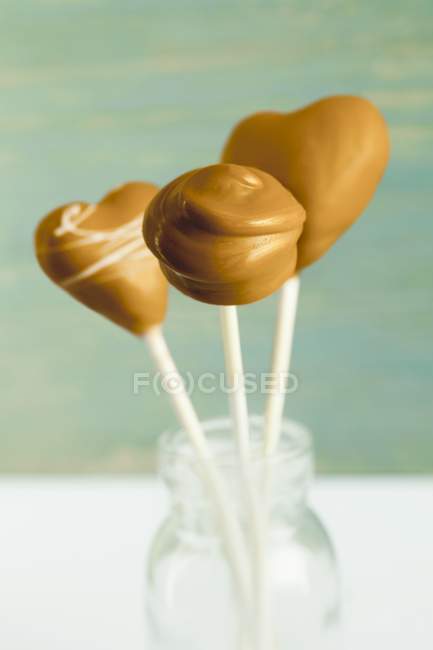 Bolo de caramelo aparece — Fotografia de Stock
