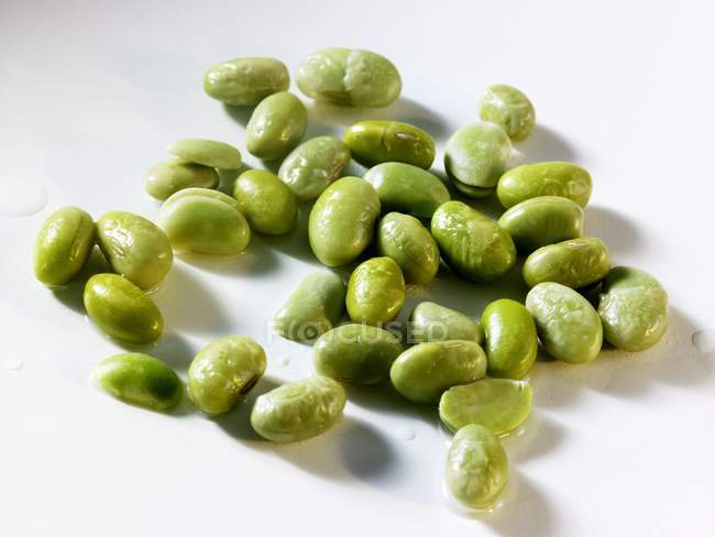 Green soya beans — Stock Photo