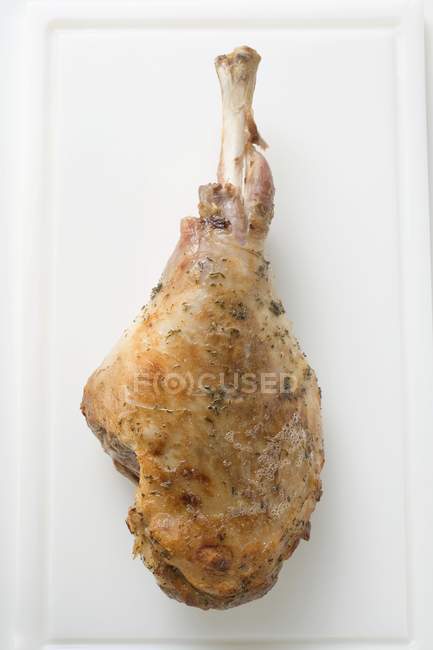 Perna de peru assada — Fotografia de Stock