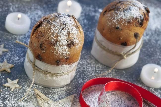 Torte natalizie italiane — Foto stock
