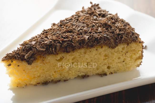 Almond ricotta cake — Stock Photo