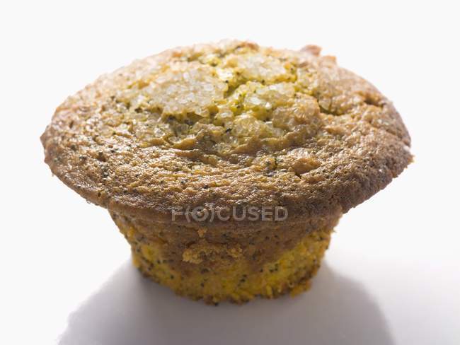 Muffin recién horneado - foto de stock