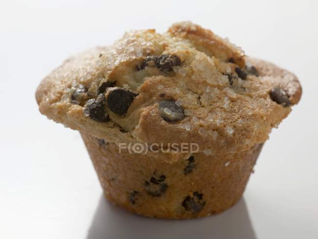 Muffin de chocolate Chip - foto de stock